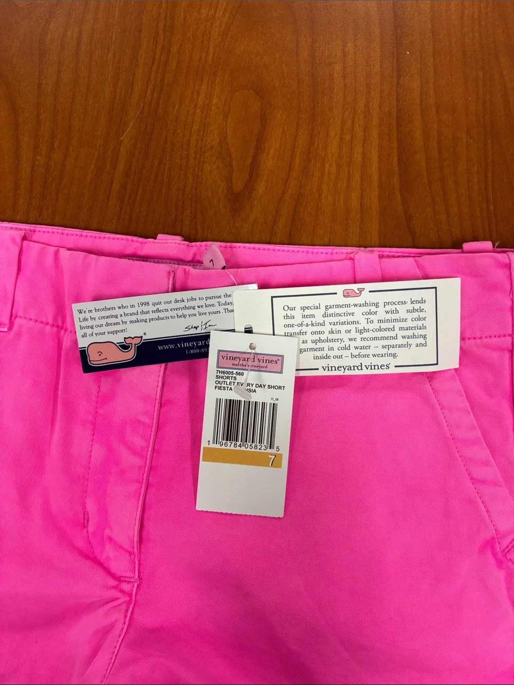 Vineyard Vines Bright Pink Bermuda Shorts